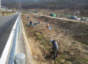 남원동 남장19통 마을회 환경정화활동 실시
