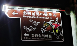 영천시, 특색 있는 도로명판으로 관광지 밝힌다