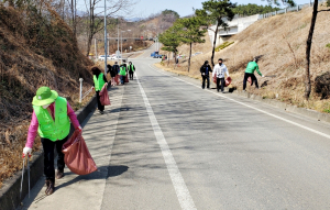 깨끗한 화산 만들기, 봄맞이 국토대청결 운동 펼쳐!