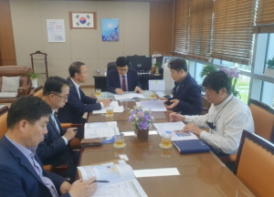 김남일 포항시 부시장, 해양수산부 찾아 해양수산 분야 국비 지원 건의