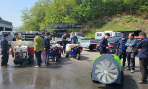 상주시 근골격계 질환 예방, 농작업 안전장비 시연회 개최
