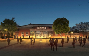 옛 경주역, 오는 9월까지 야관 경관조명 새 단장
