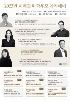 영덕도서관, 학부모를 위한 미래교육 전문가 특강 운영
