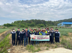 대구공공시설관리공단 성서사업소, 노사합동 영농지원 봉사활동 실시