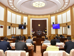 경산시의회, 제246회임시회 개회