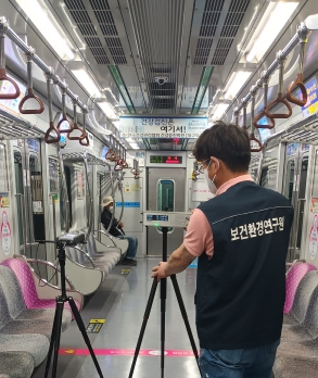 대구시도시철도 객차 내 실내공기질‘좋아요’