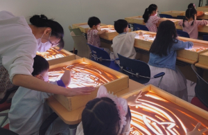 김천시립도서관, 샌드아트 문화 체험공연 개최