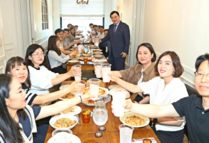 주낙영 경주시장, 다자녀 직원과 함께하는 오찬 간담회