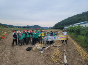 고령군 새마을회 자매결연단체, 대구시 남구 새마을회 영농봉사활동 실시