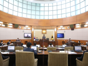 봉화군의회, 제258회 정례회 개회