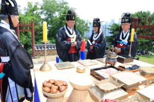 수성구 노변동 사직단에서 풍년 기원 사직대제 봉행
