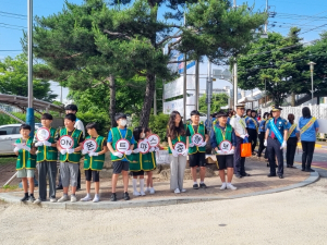 영주시, 스쿨존 어린이 교통사고 예방 캠페인 실시