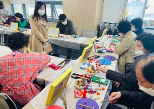수성구보건소 치매안심센터, 치매 예방 미술 프로그램 운영