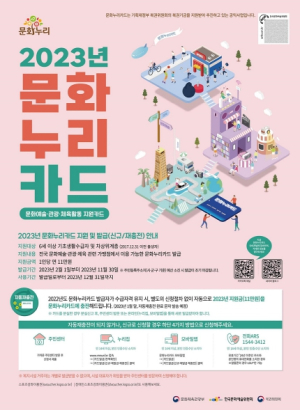 대구문화예술진흥원, 더욱 늘어난 대구 문화누리카드 이용자를 위해 지원 확대!