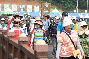 제2회 전국 상주경천섬 MRF 걷기대회 성황리 개최