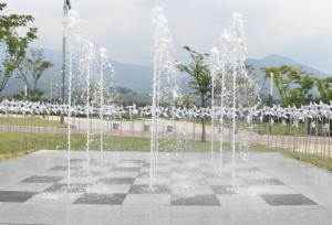 영주시, 콩세계과학관 바닥분수 운영