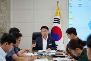 울진군, 정책홍보관 7월 정책회의 개최
