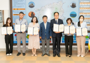 울릉군 ,2023년 상반기 민원처리 마일리지제 우수공무원 시상
