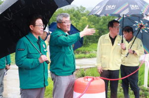 예천군, 집중호우 피해현장 파악과 대응에 행정력 집중