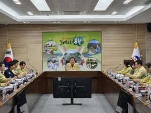 봉화군, ‘호우피해 상황 및 복구 지원 점검 회의’실시