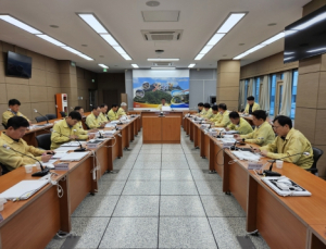 문경시 집중호우 피해에 따른 대책회의 실시