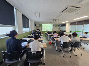 봉화군, 연차별 시행계획 모니터링 교육 실시
