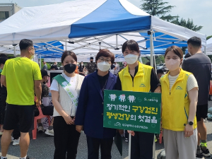 수성구보건소, 국군장병과 함께하는 구강관리 캠페인 실시
