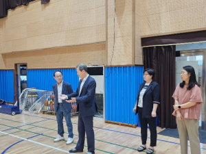 의성교육지원청,재난 시 임시주거시설 지원을 위한 현장점검