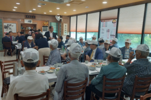 안동시재향군인회, 6․25참전유공자 등 초청하여 삼계탕 대접