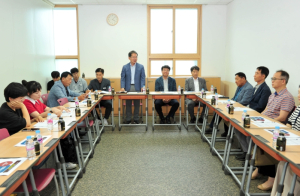 군위인재양성원 운영 간담회 실시