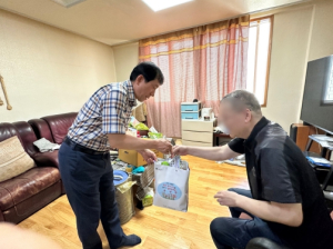 경주시 동천동장, 폭염대비 취약계층 안전 확인
