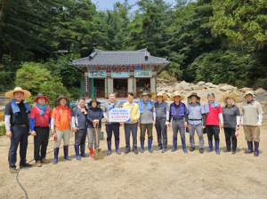 경주시의회 의원 및 직원 수해복구 봉사 및 성금기탁!