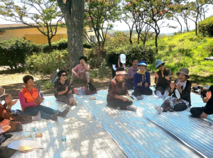울진군 북면 노인대학 화합 한마당‘도화동산에서 시작된 시원한 여름방학’