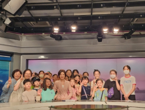 대구 수성구 지산2동 우리마을교육나눔, 방송국 진로 체험활동 진행