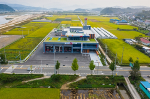 김천소방서, 전국 소방차 길 터주기 및 출동로 확보 훈련 실시