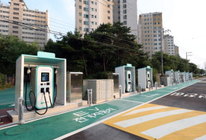 전국 최대 상주 북천 전기차 충전소 개소