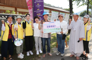 김주수 의성군수,‘걷기운동 실천 응원 챌린지’참여