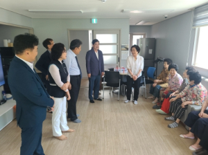 대구 수성구 만촌3동 희망나눔위, 건강한 여름나기 공설경로당 위문