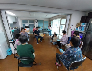 성주군 수륜면행정복지센터 폭염대비 경로당 현장 점검