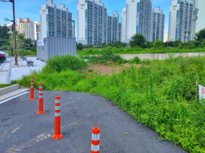 경주시, 황성동 공영주차장 옆 도시계획도로 오는 10월 준공