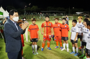 경주시, 화랑대기 유소년 축구대회 앞두고 태풍 ‘카눈’대비 비상 점검