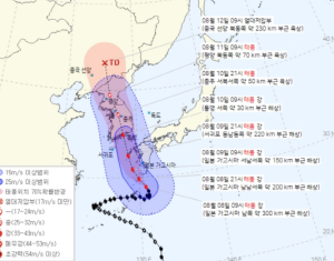 경주시, 태풍' 카눈' 북상에 선제적 대비 태세 돌입