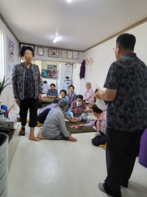 경주시 황오동, 경로당 무더위쉼터 방문