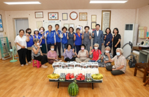 대구 중구, 말복맞이 어르신 삼계탕 및 다과 대접