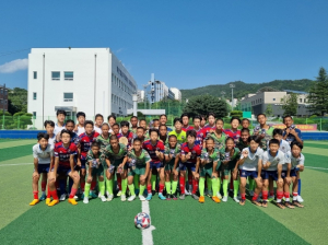김천상무 U18&U15 문화교류 친선경기 통한 값진 경험