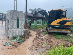 경북교육청, 태풍‘카눈’피해 학교 복구에 전력