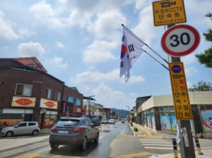 성주군 초전면, 광복절 맞이 태극기 달기 운동 추진