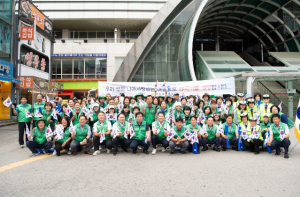 구미시 제78주년 광복절, 태극기달기운동으로 나라사랑을 되새기다