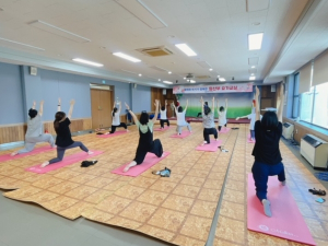 김천시 보건소, 임산부 맞춤형 요가 교실 운영