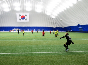 전국 최초 경주 스마트에어돔축구장, 폭염 속 전국 유명세 톡톡